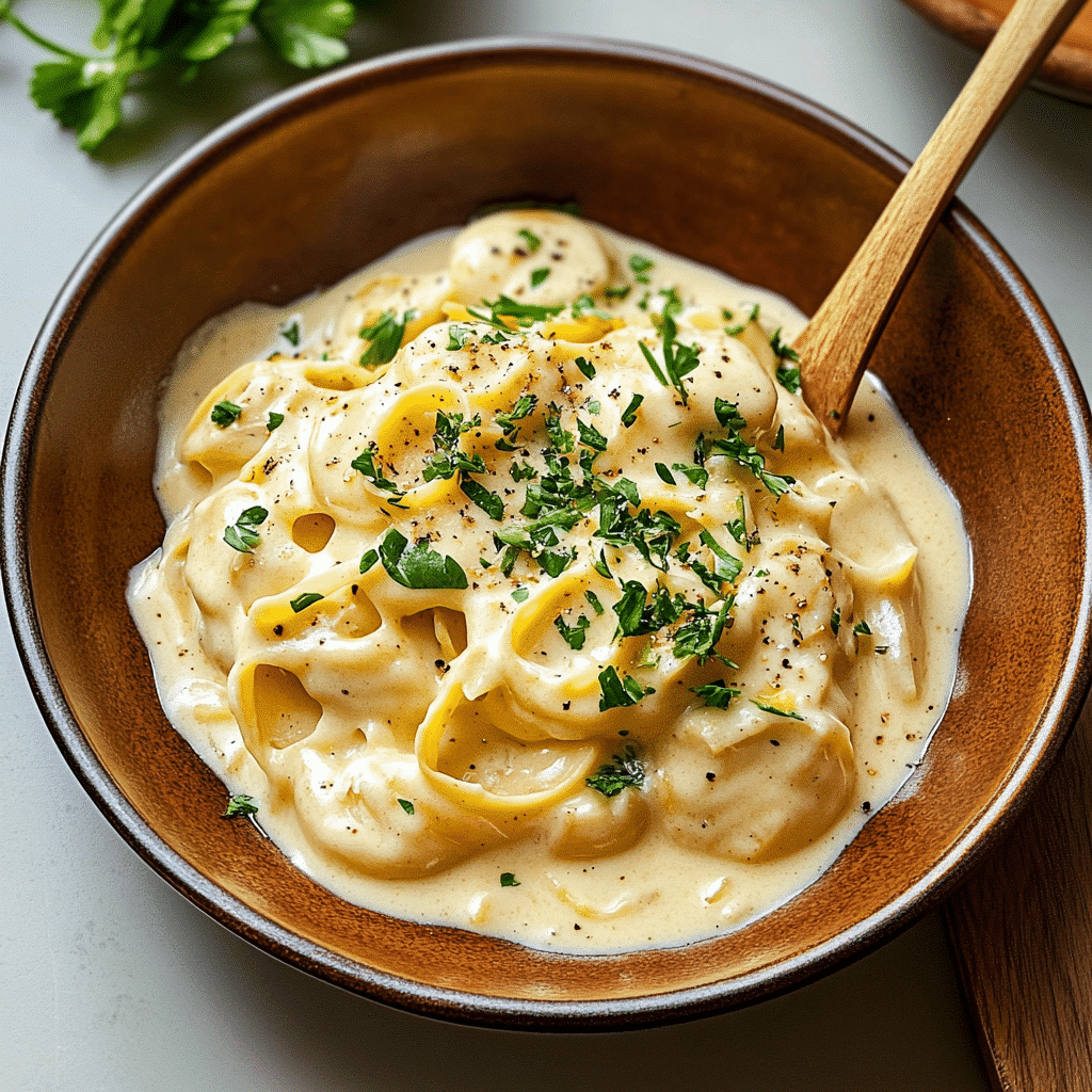 Cottage Cheese Alfredo