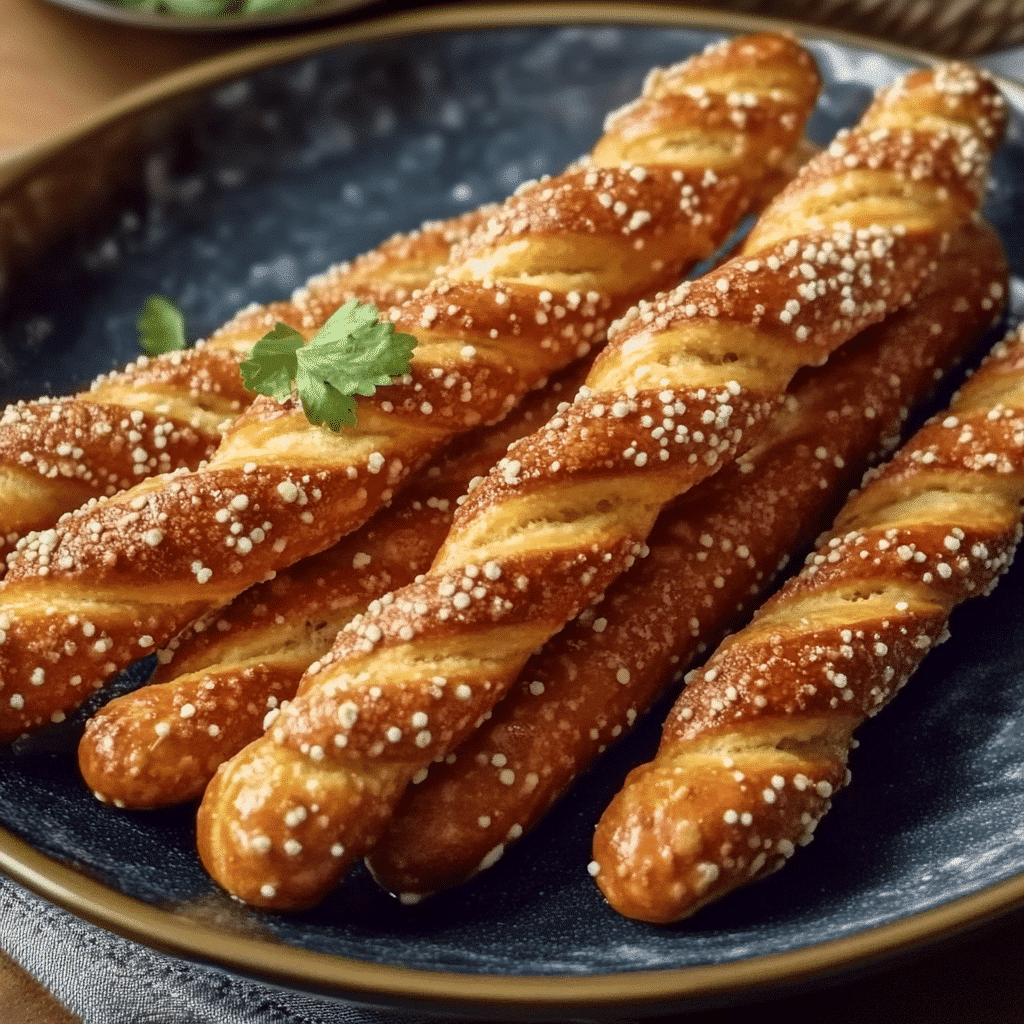 German Soft Pretzel Sticks