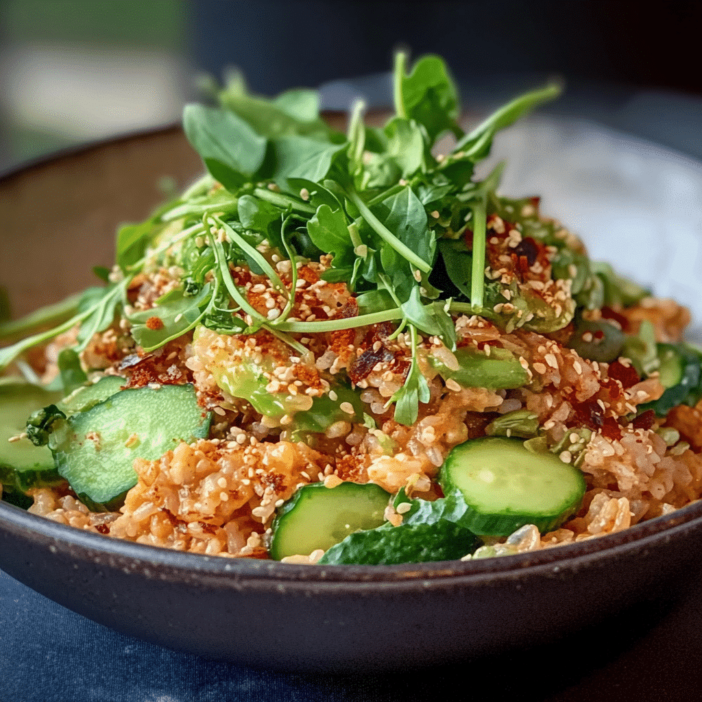 Gochujang Rice Salad