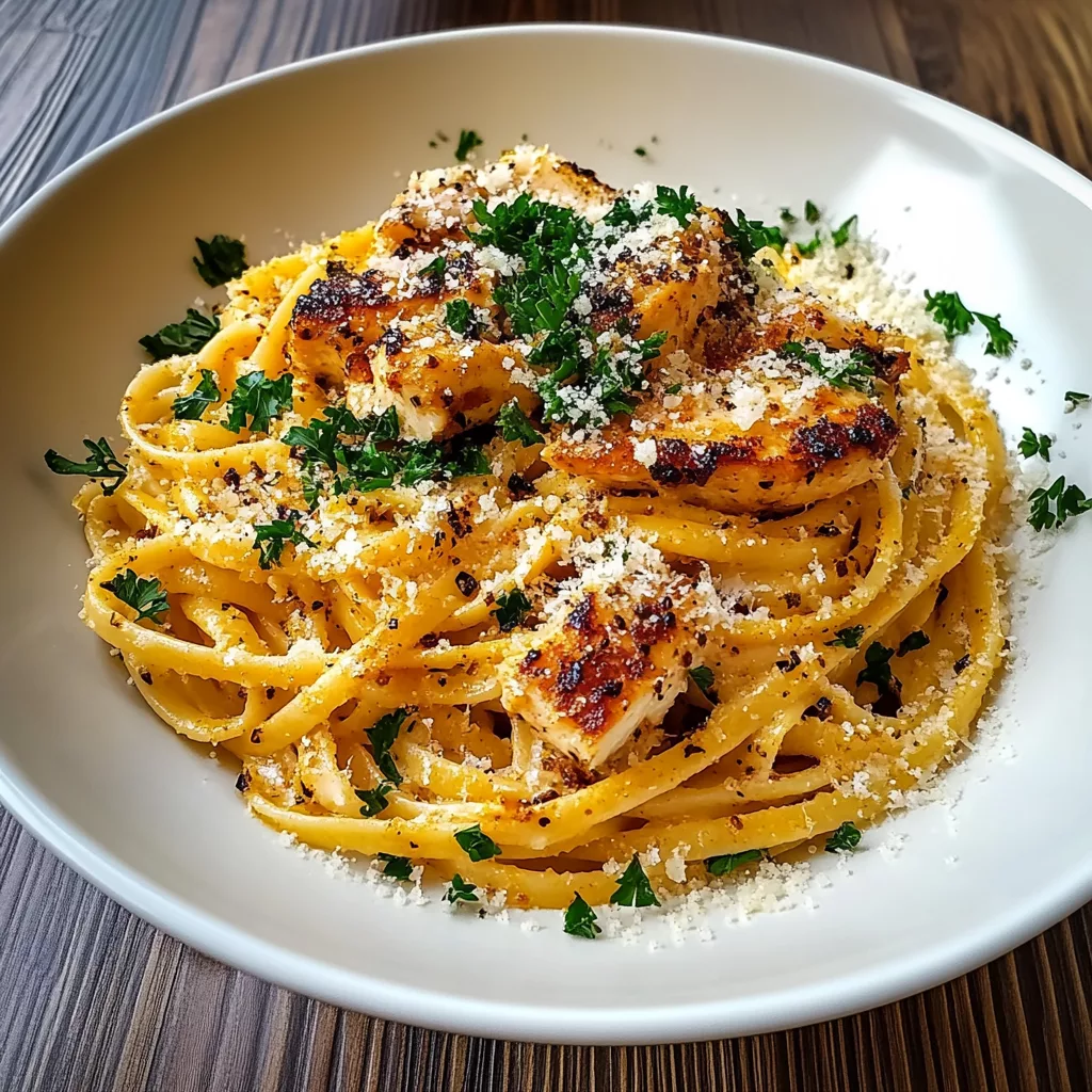Cowboy Butter Chicken Linguine