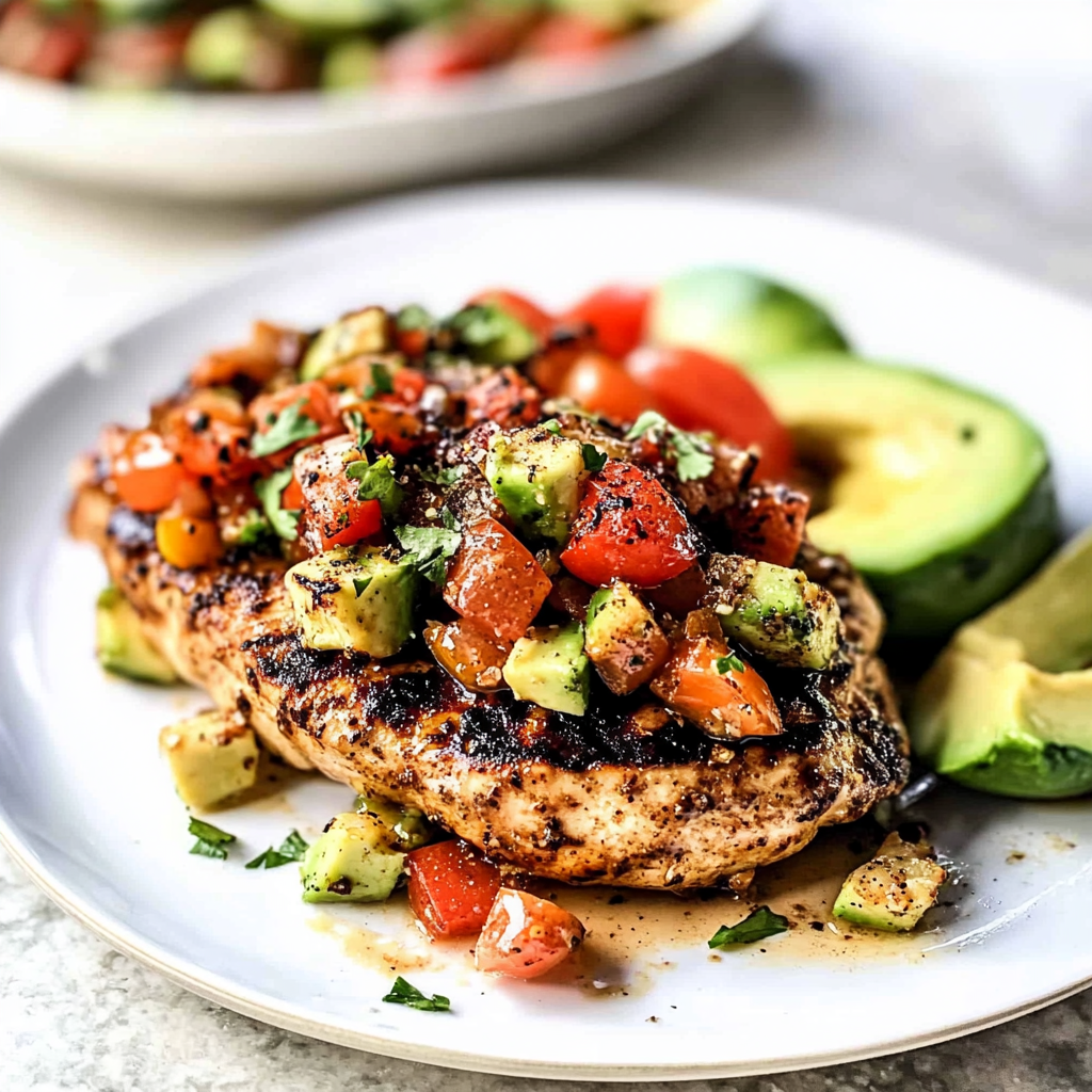 Fiesta Lime Chicken with Avocado