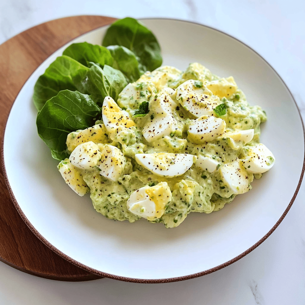 Keto Avocado Egg Salad