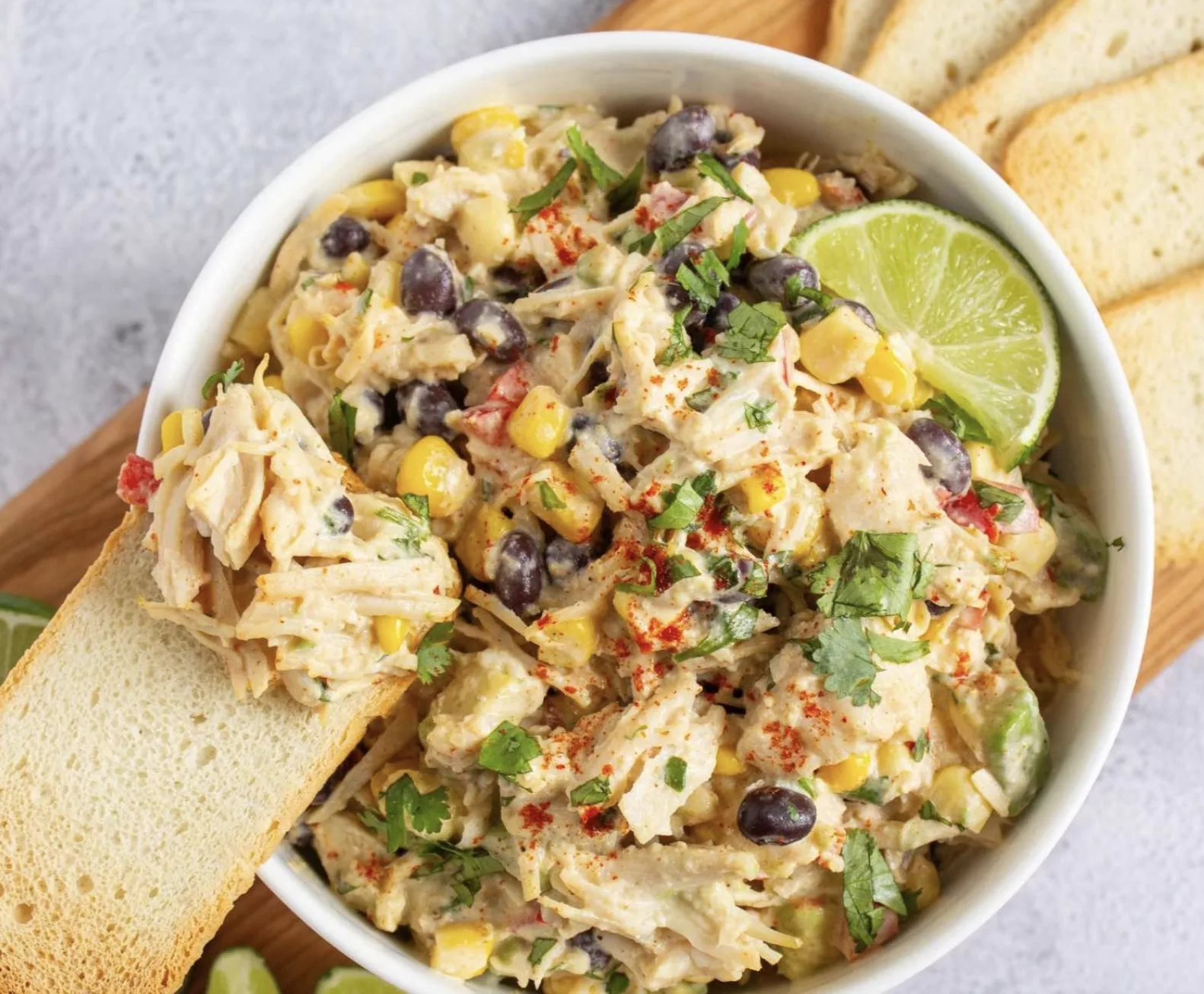 High Protein Southwest Chicken Salad Delight