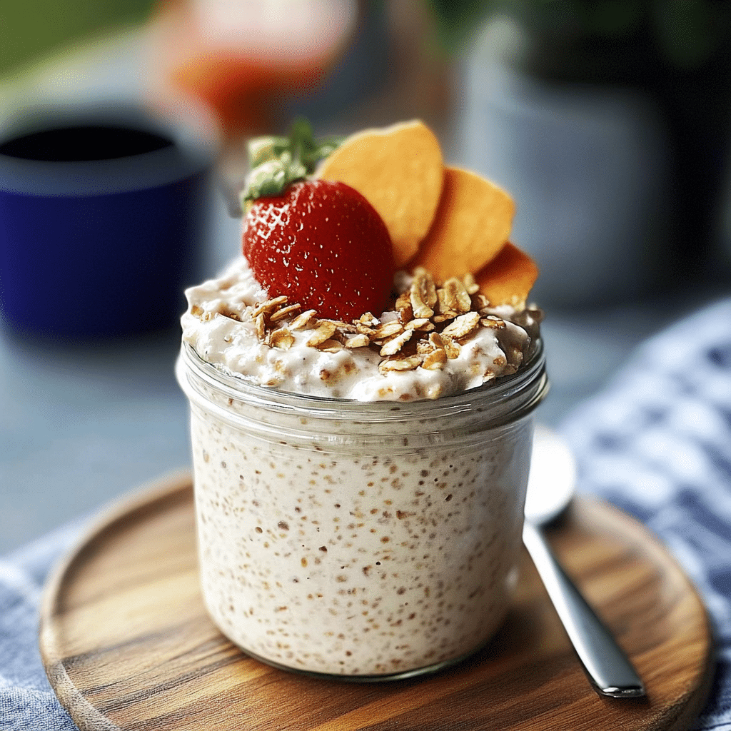 Vanilla Earl Grey Overnight Oats