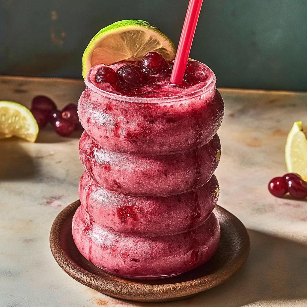 Frozen Cherry Coke Slushies