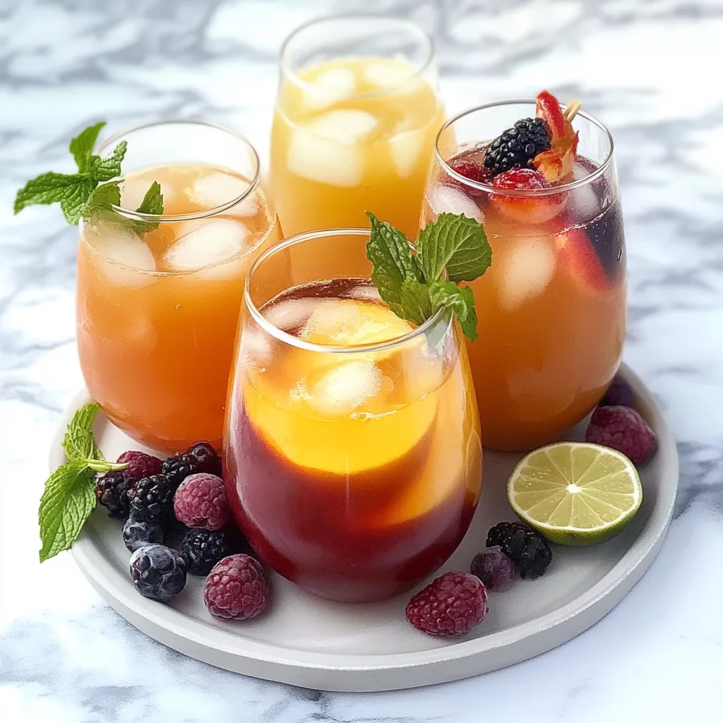 Homemade Healthy Fruit Soda