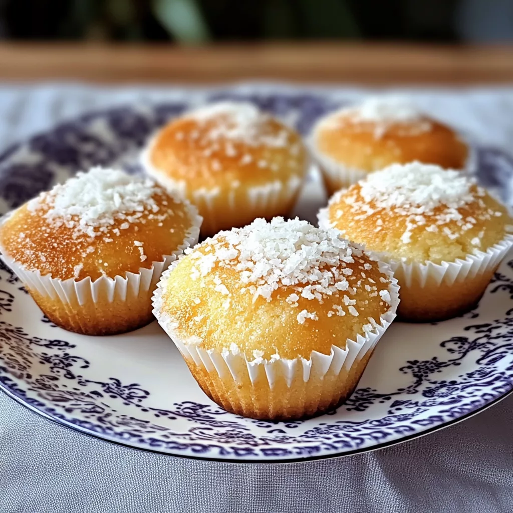 Portuguese Coconut Cakes