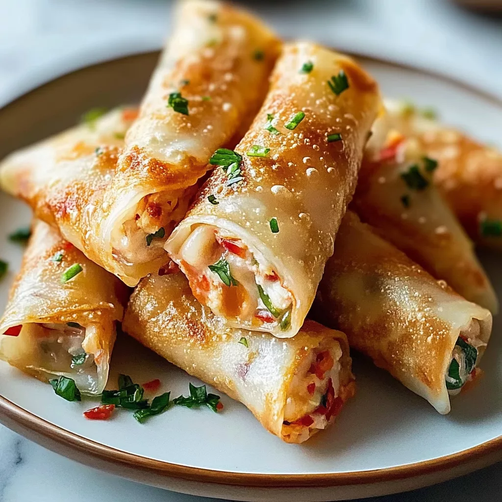 Rice Paper Crab Rangoons