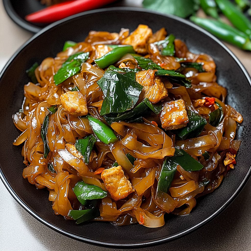 Street Style Thai Drunken Noodles