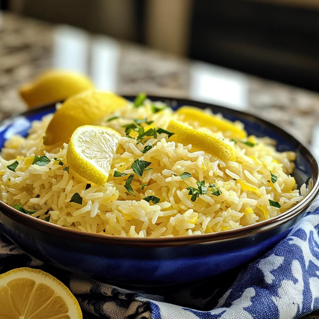 Greek Lemon Rice