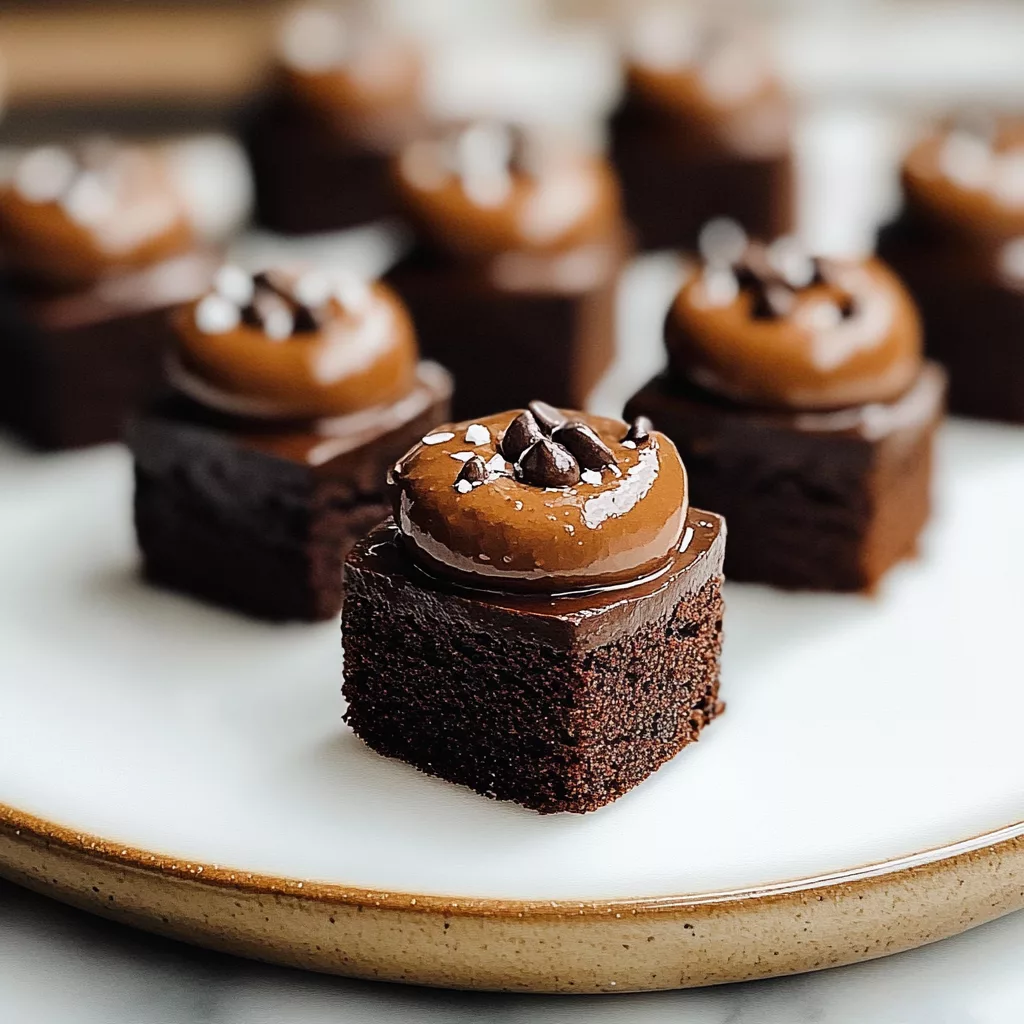 Brownie Petit Fours