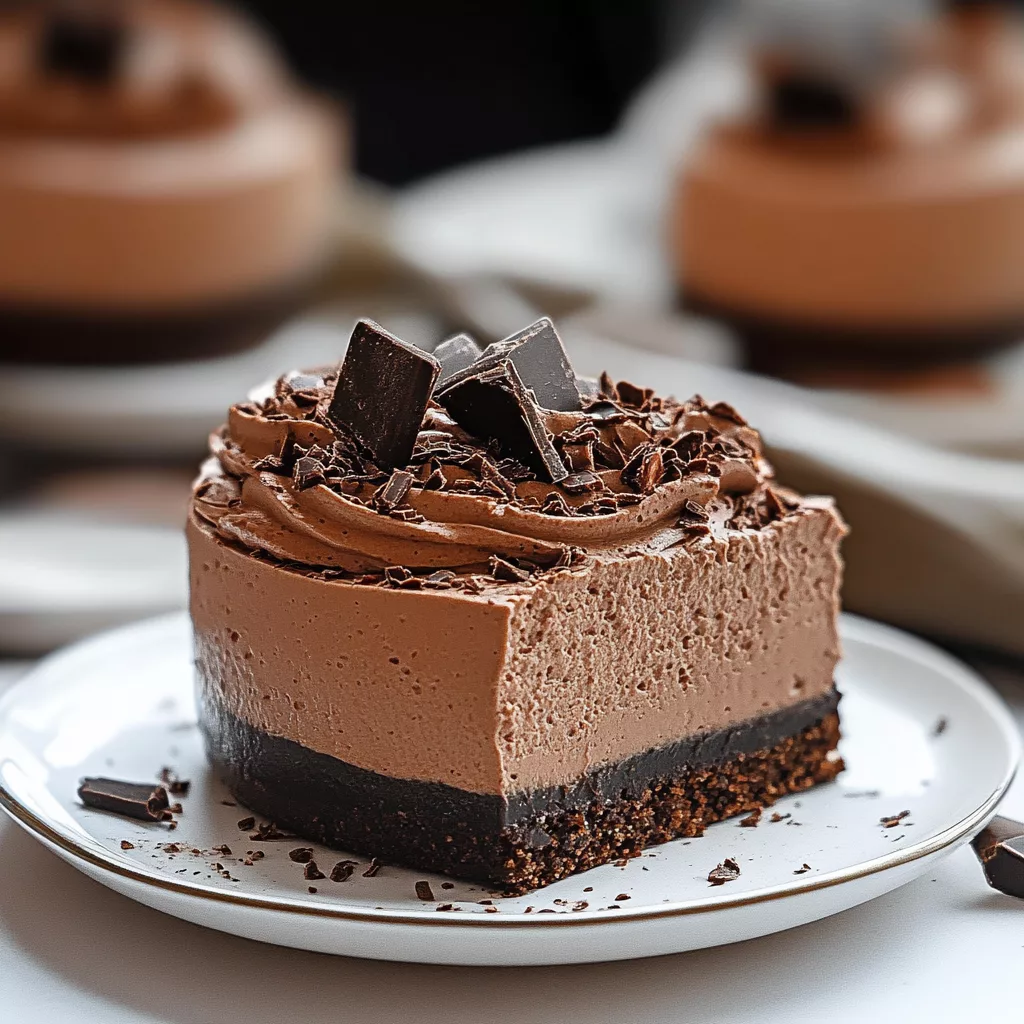 Chocolate Cheesecake Mousse