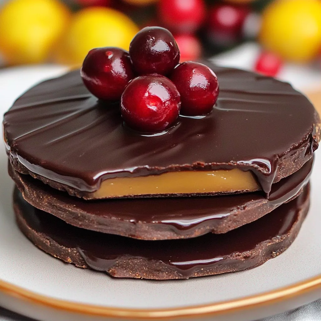 Chocolate Covered Cranberry Sauce