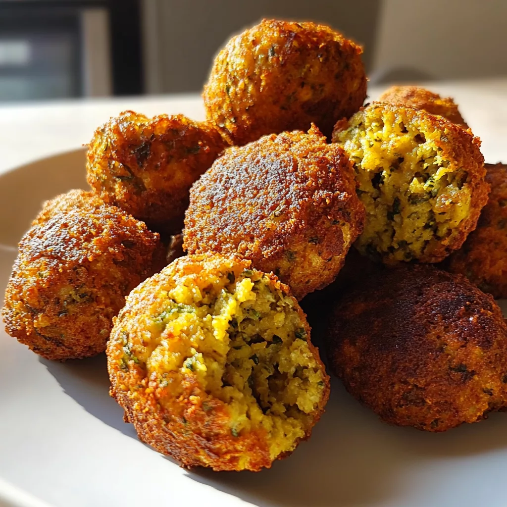 Crispy Air Fryer Falafel Recipe