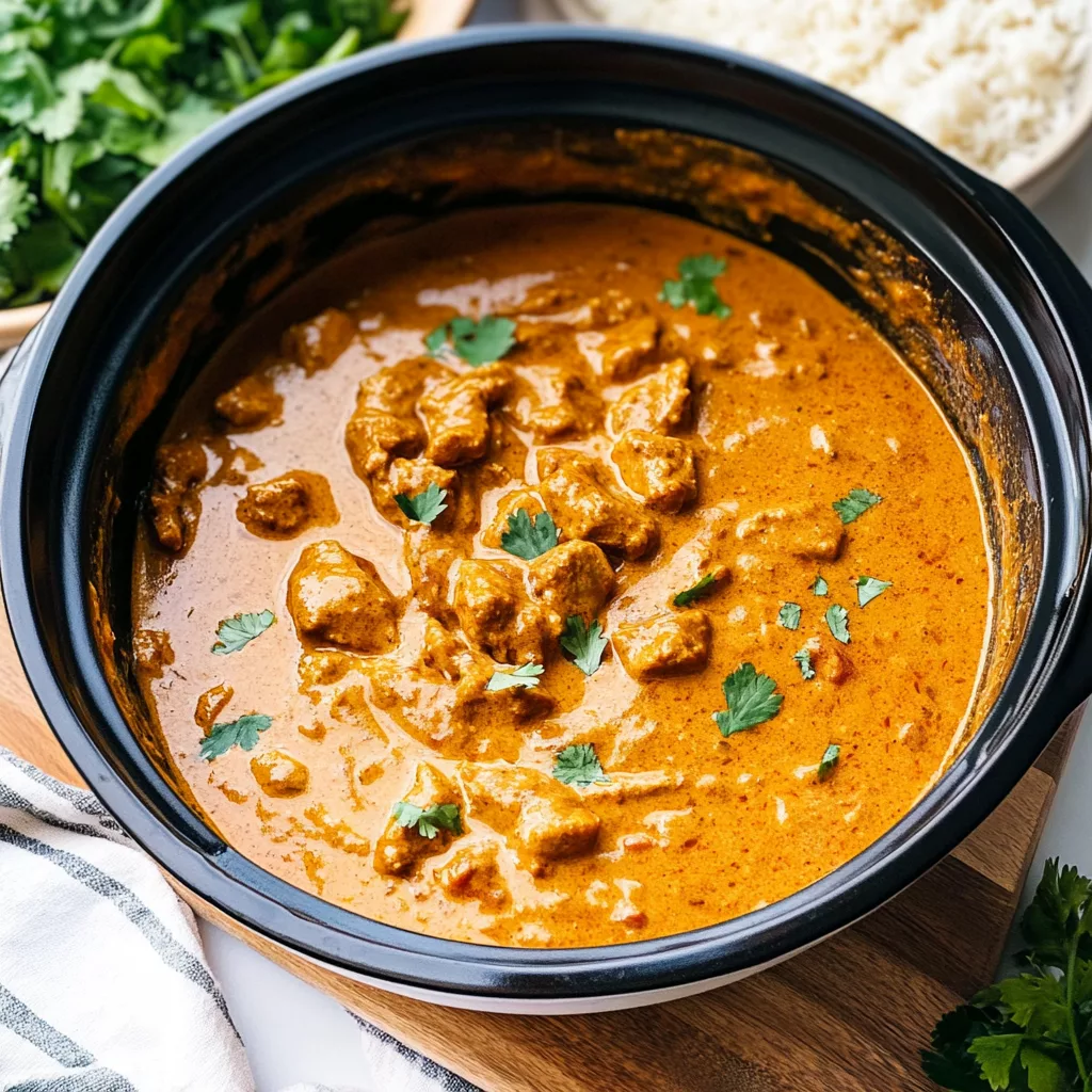 Crockpot Butter Chicken