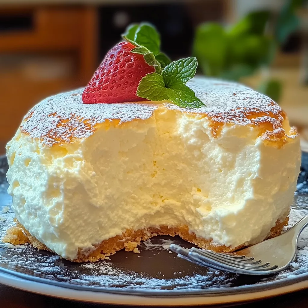 Light & Fluffy Yogurt Cloud Cake
