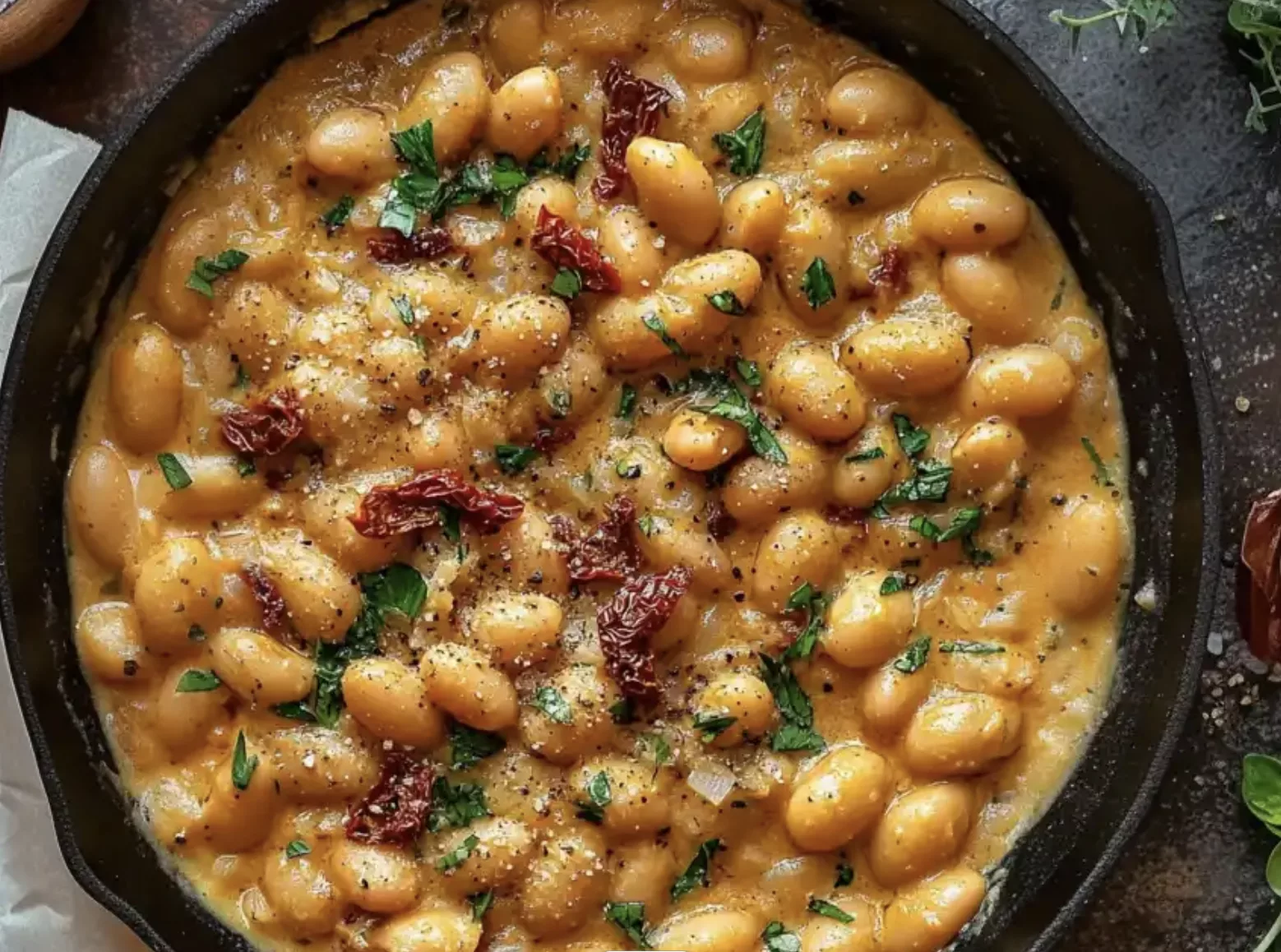 Tuscan Marry Me Butter Beans