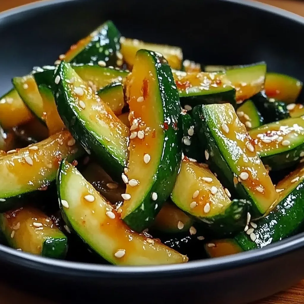 Tasty Asian Zucchini Side