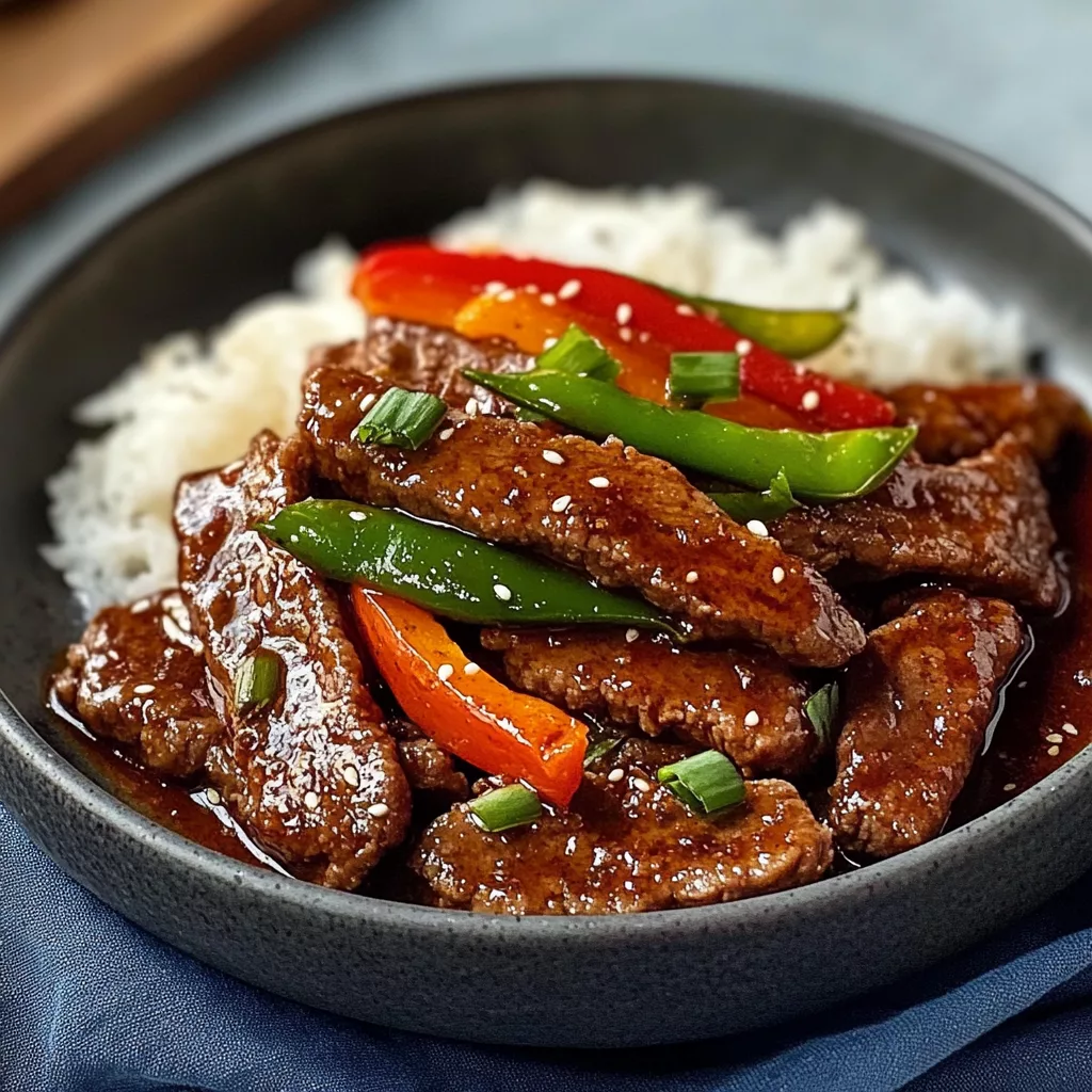 Vegan Pepper Steak