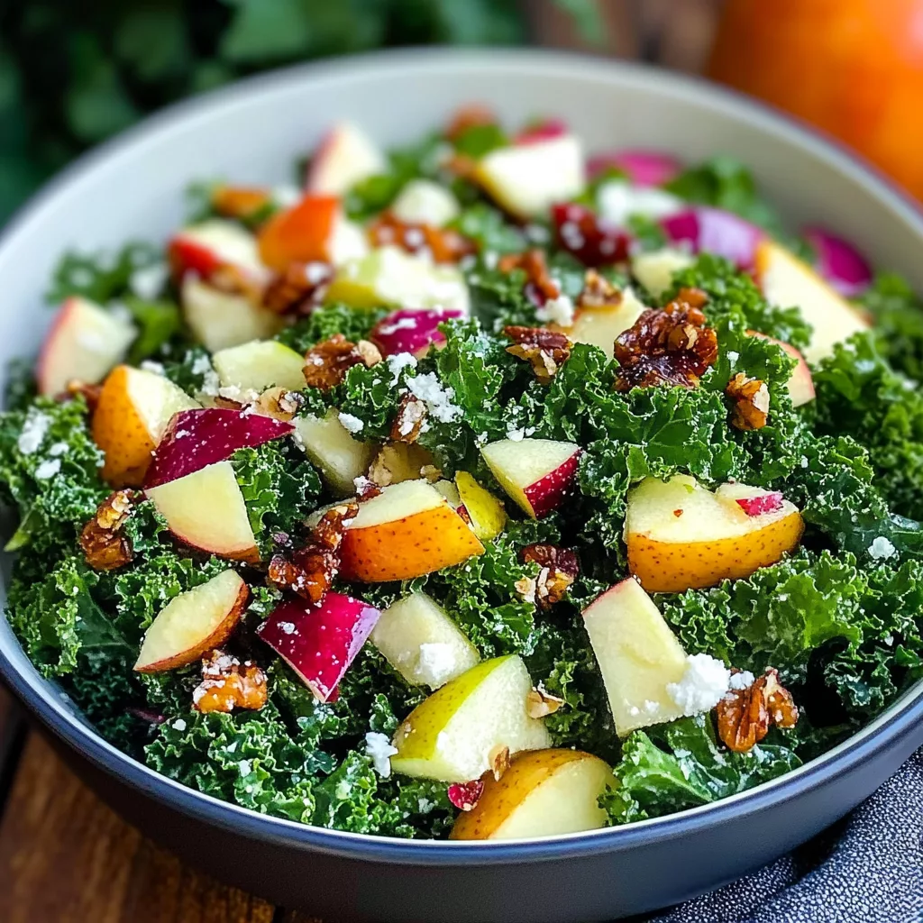Kale Salad with Apples Recipe