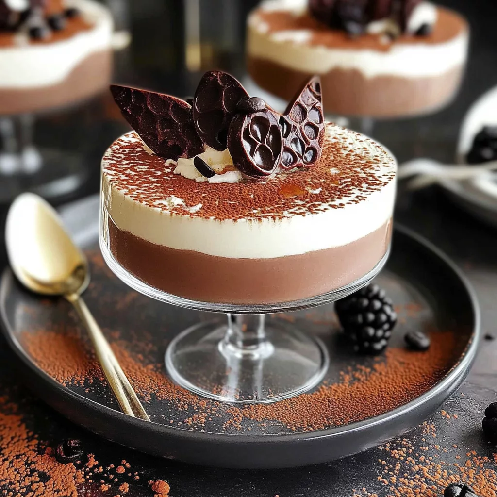 Layered Espresso Martini Mousse