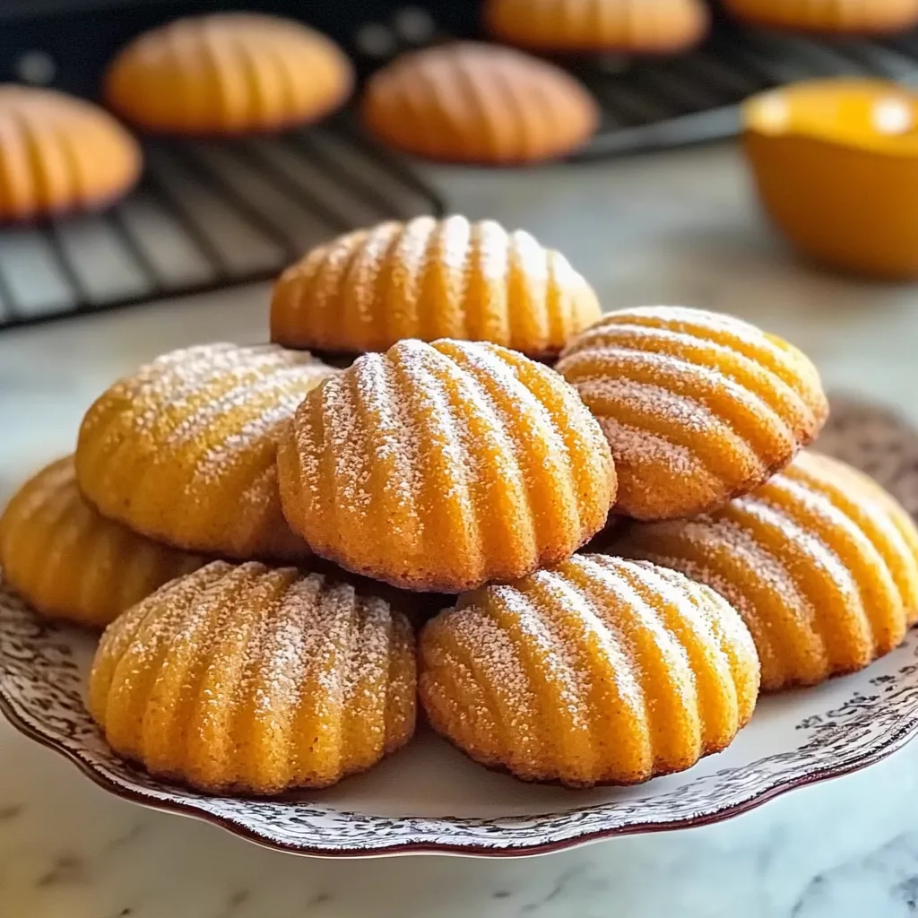 Pumpkin Madeleines