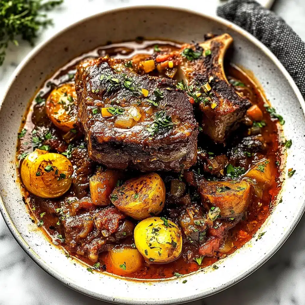 Slowly Braised Beef Osso Buco