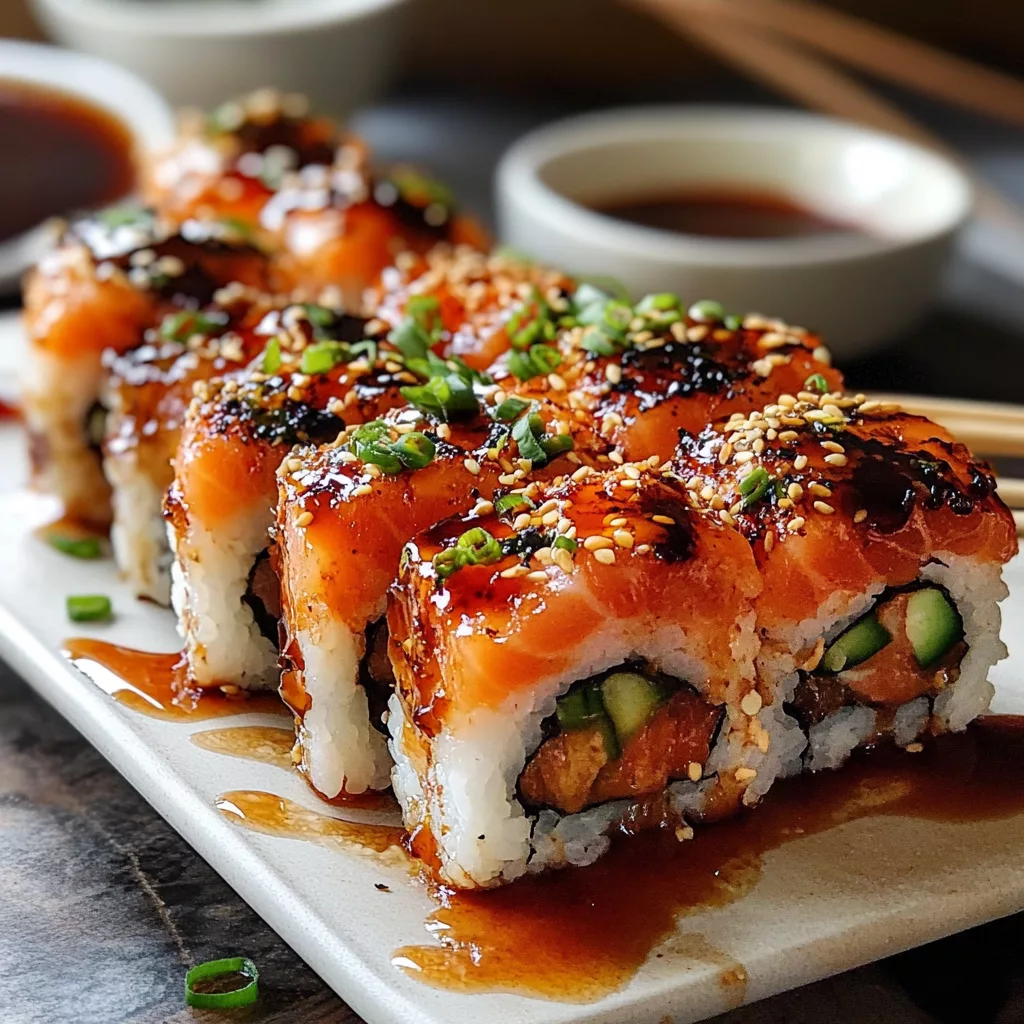 Spicy Salmon Sushi Bake Recipe