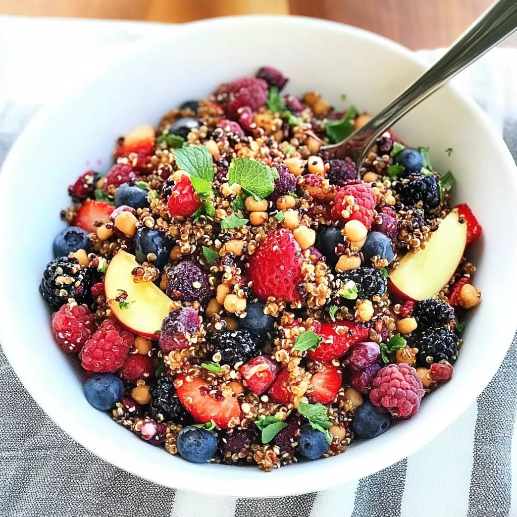 Berry Quinoa Salad