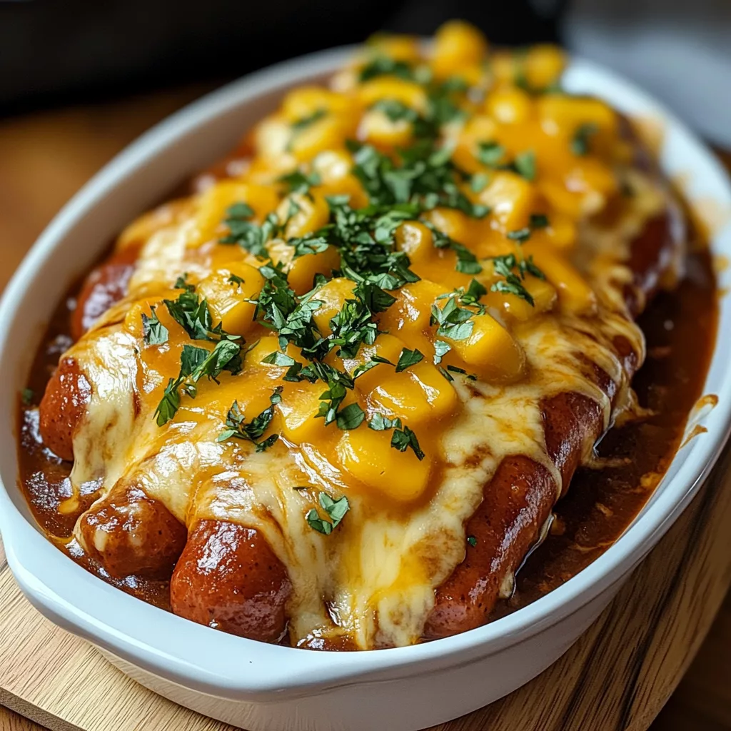 Chili Cheese Dog Bake