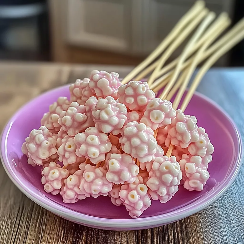 Cotton Candy Rice Krispies Twists