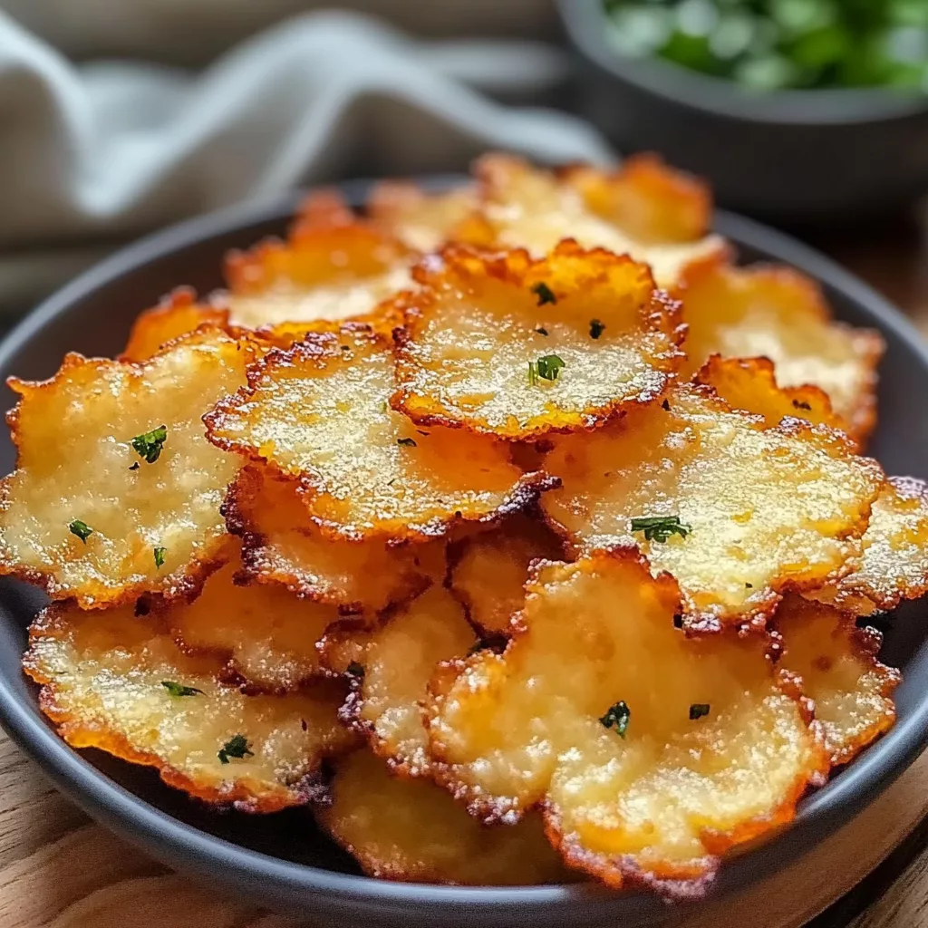Crispy Low-Carb Cottage Cheese Chips