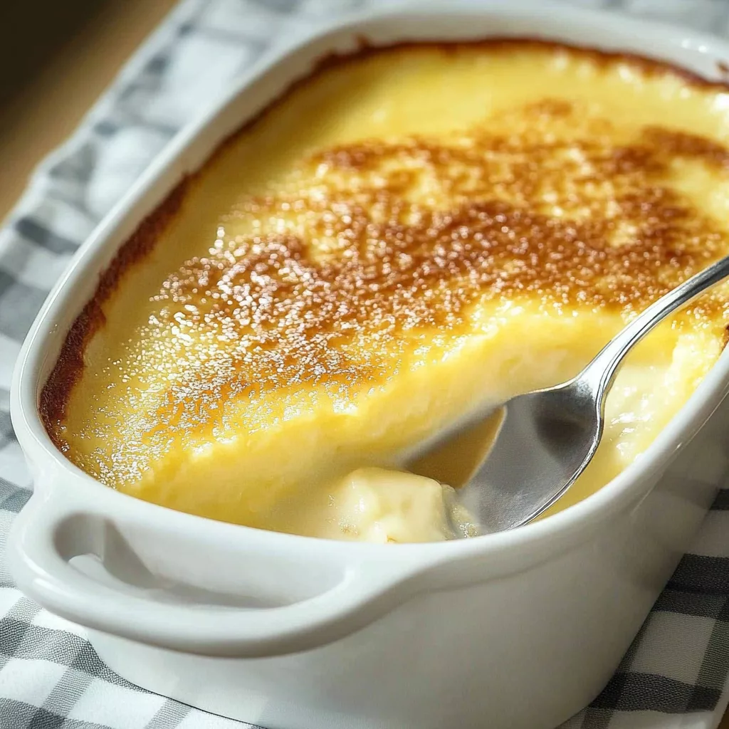 Dreamy Warm Baked Custard
