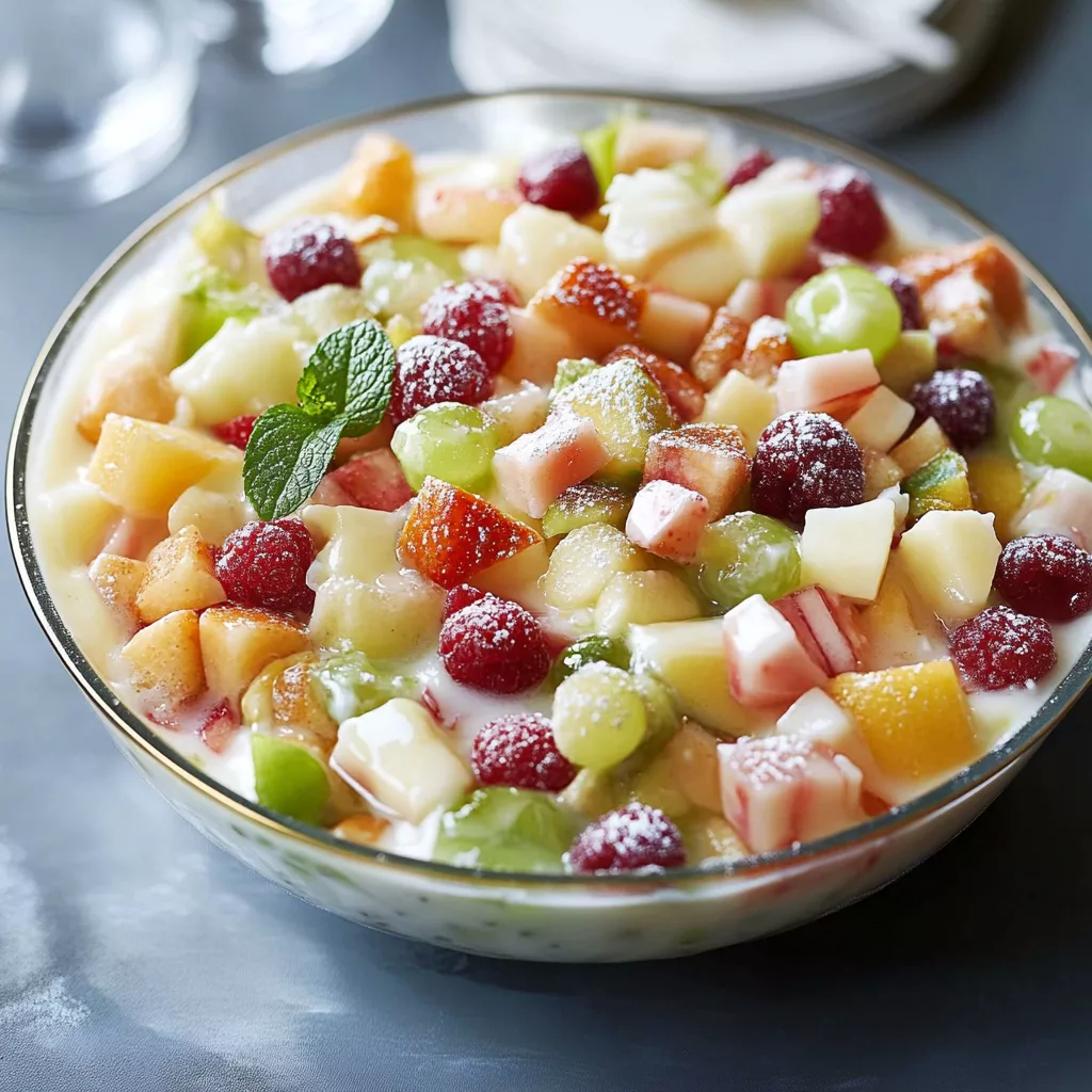 Ensalada Navideña (Christmas Fruit Salad)