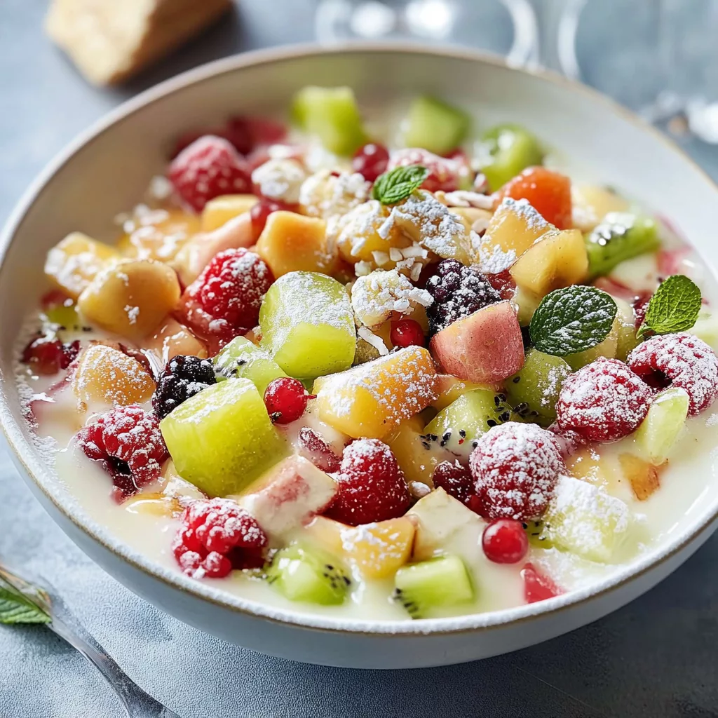 Ensalada Navideña (Christmas Fruit Salad)