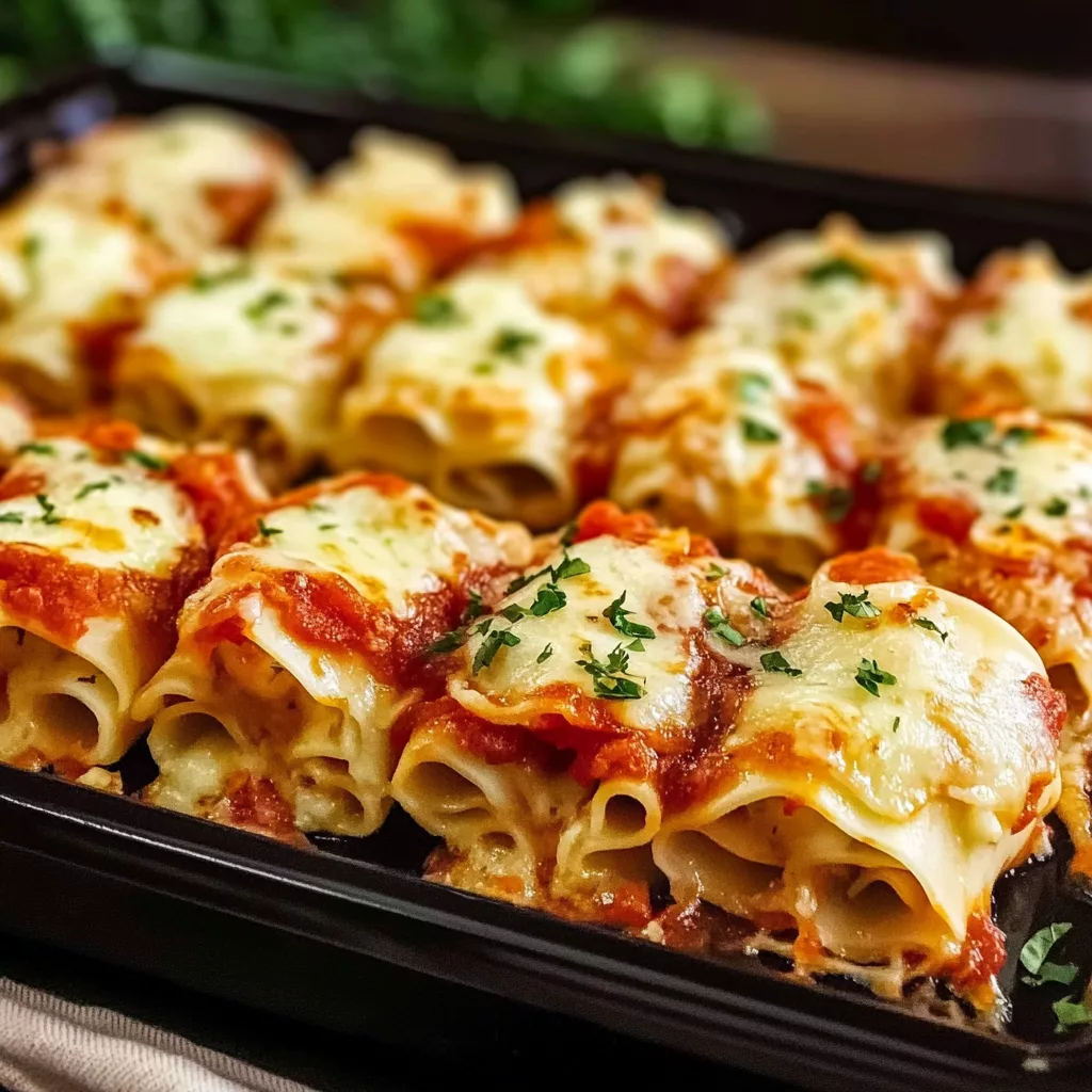 Mini Lasagna Appetizer