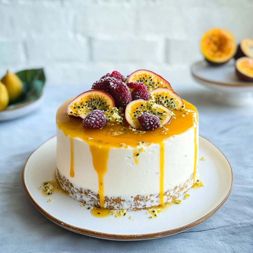 Passion Fruit Martini Cake