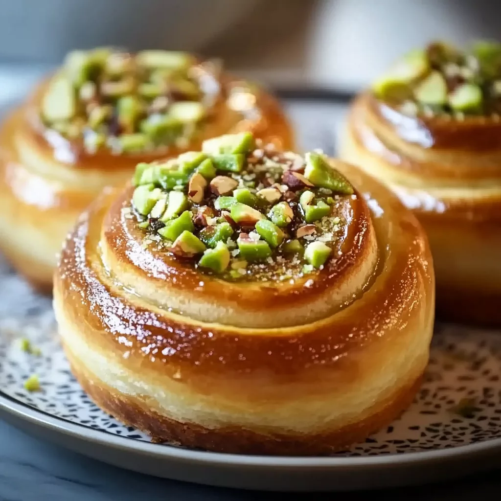 Pistachio Cinnamon Rolls