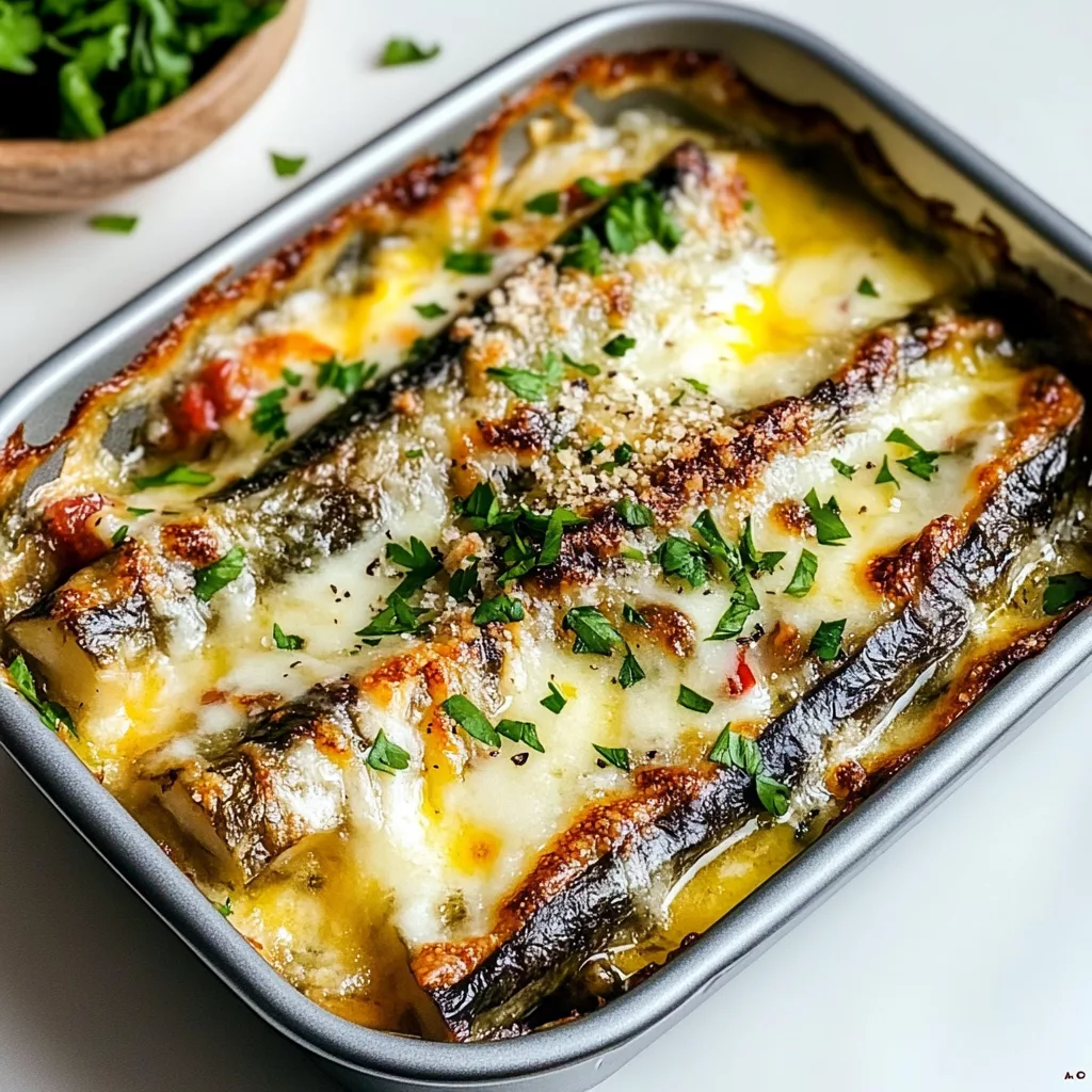 Sardine Margarita Bake