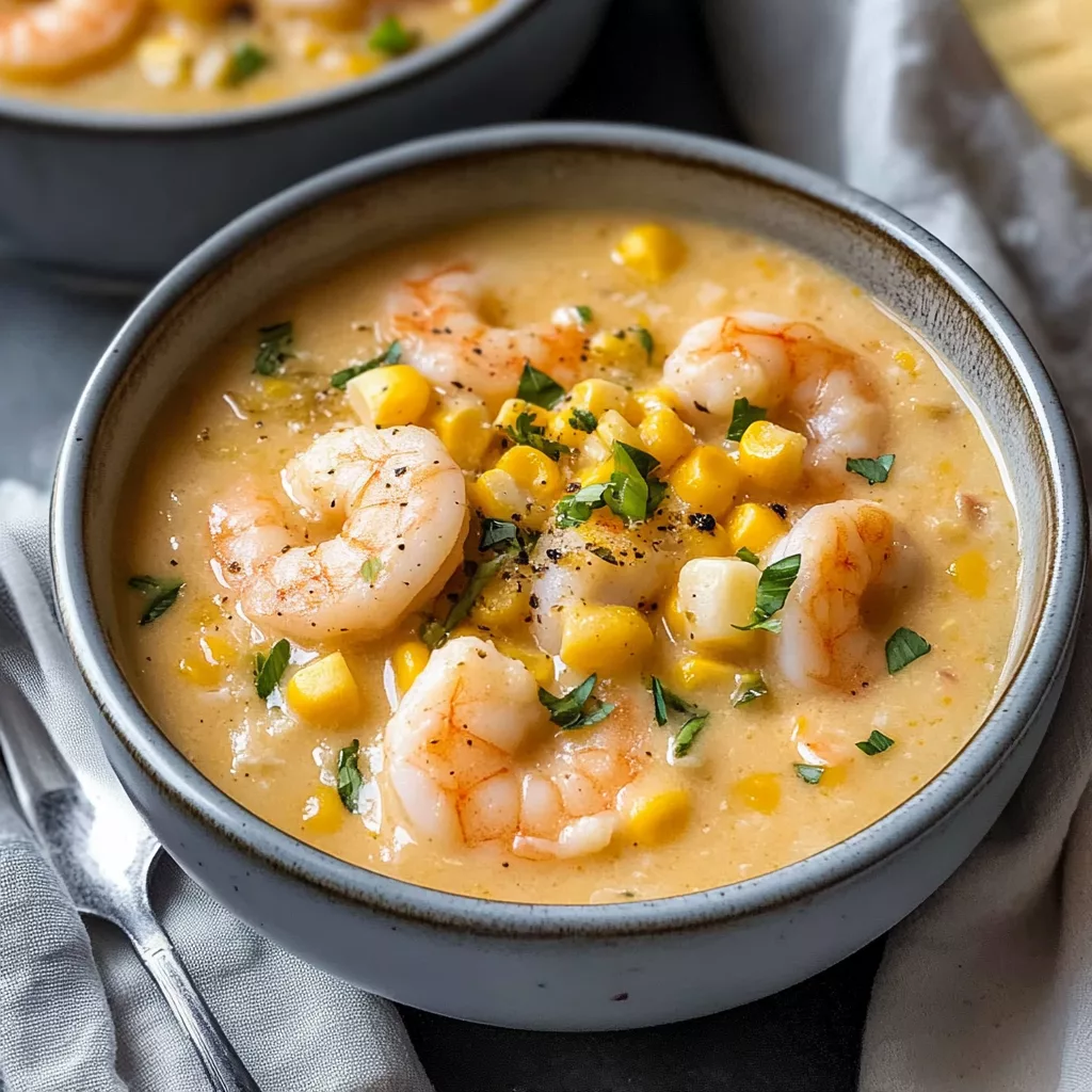 Shrimp and Corn Soup