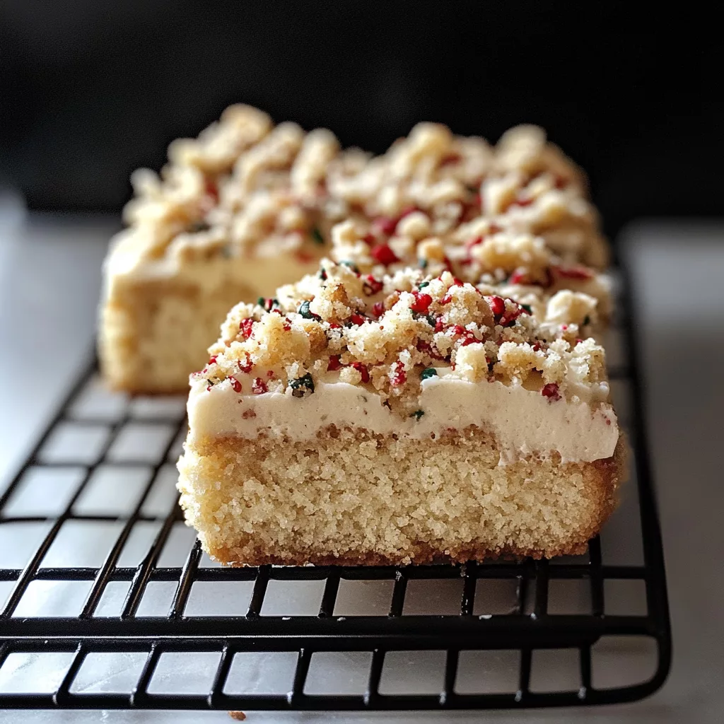 Sugar Cookie Crumb Cake