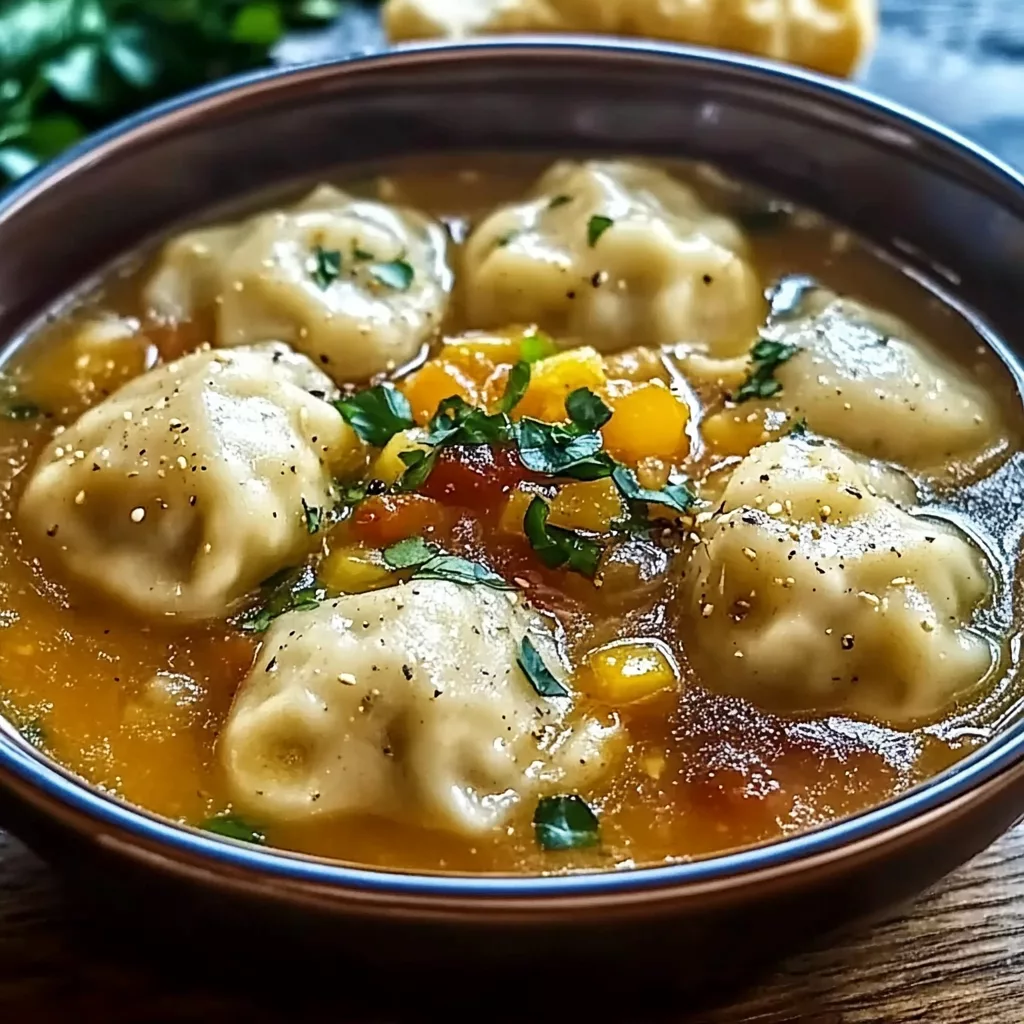 Tamale Soup with Tamale Dumplings