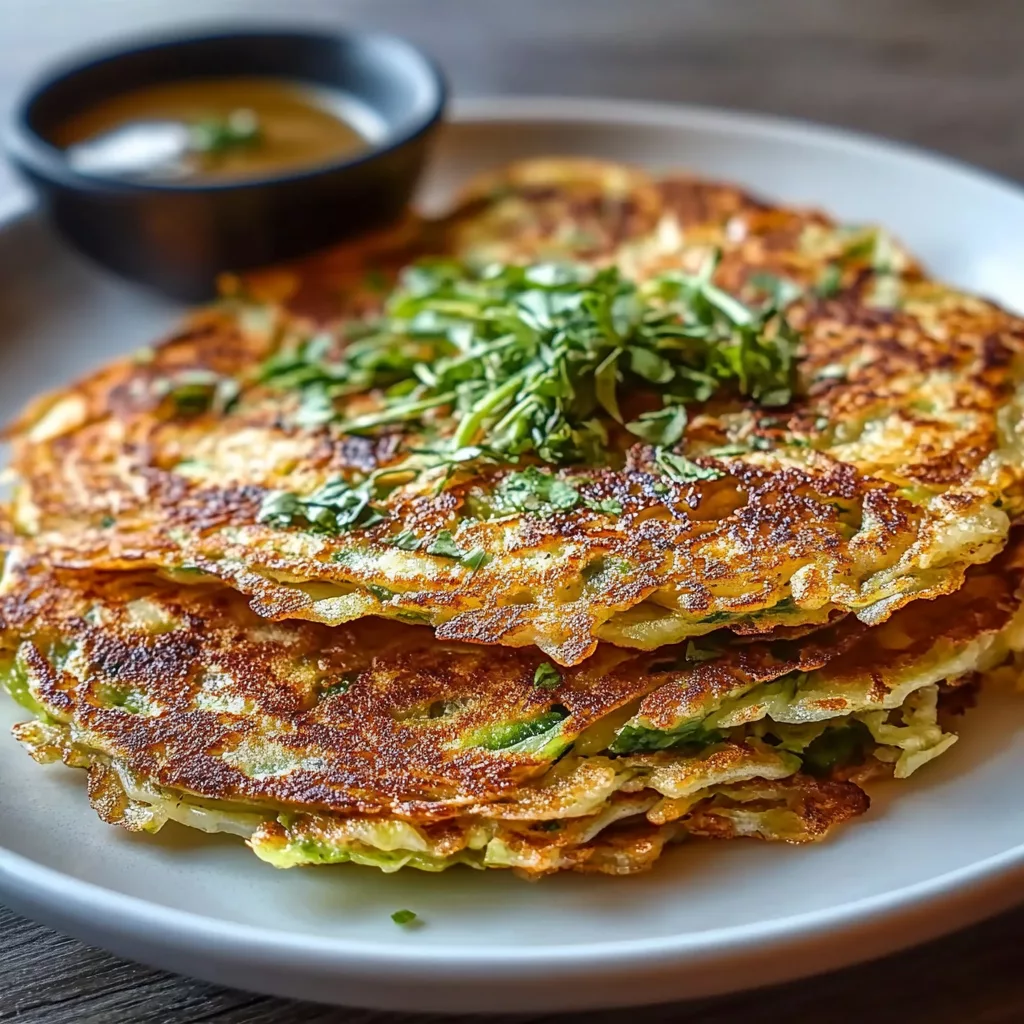 Crispy Cabbage Pancake Recipe