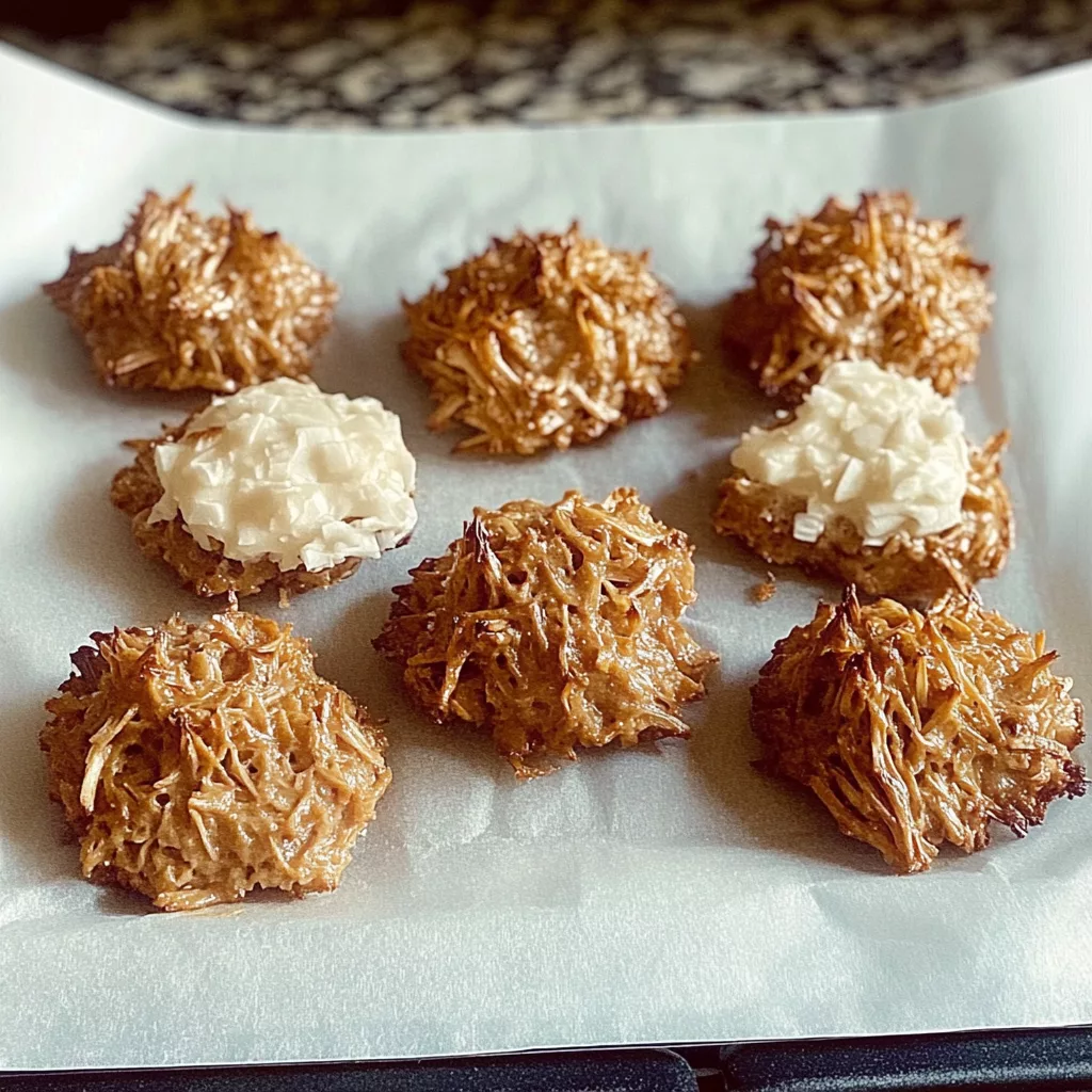 Easy Keto No-Bake Coconut Cookies