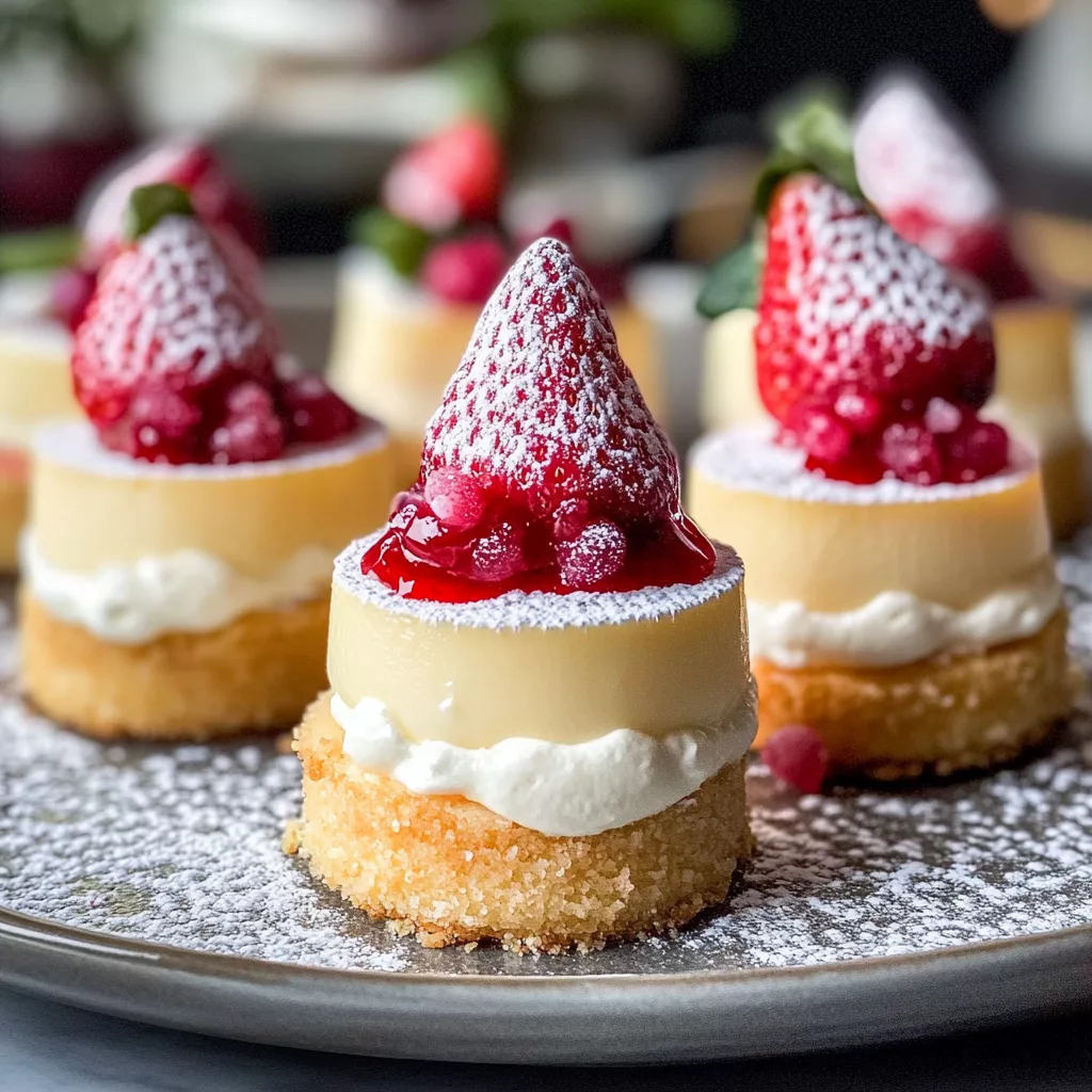 Gnome Mini Cheesecakes