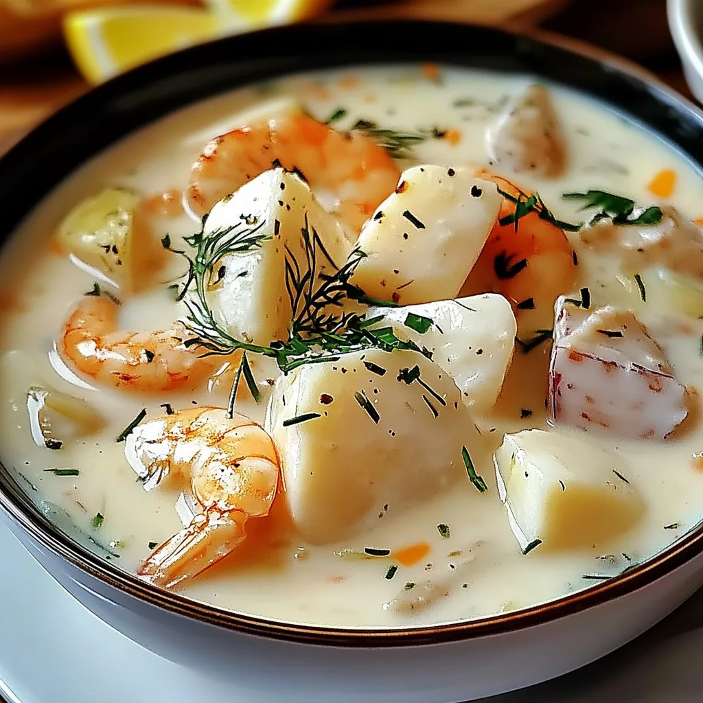 Hearty Nova Scotia Seafood Chowder Recipe