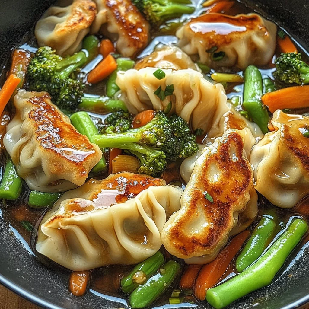 Potsticker Stir Fry Recipe