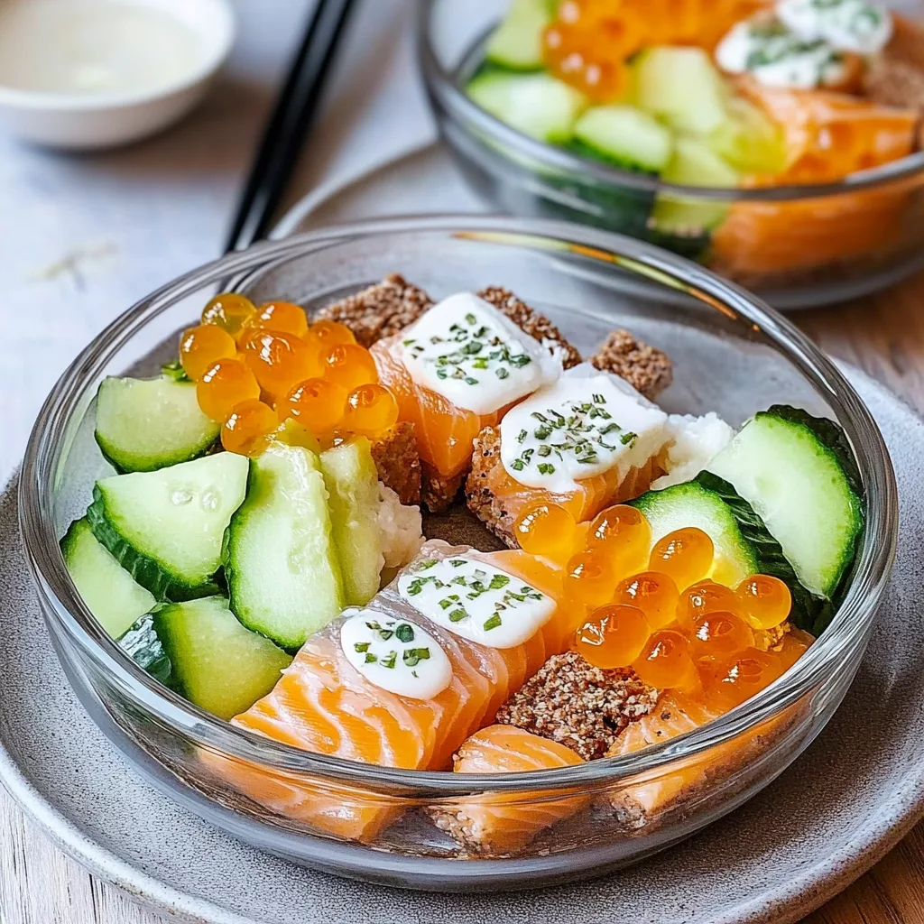 Smoked Salmon Protein-Packed Bento Boxes