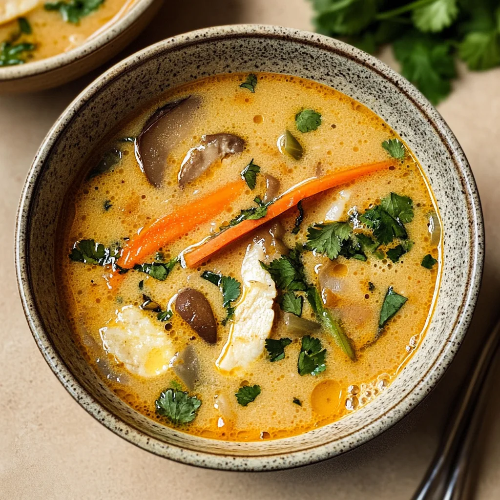 Easy Tom Kha Soup