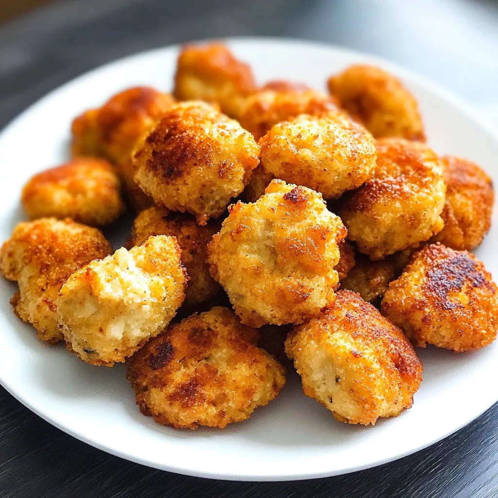 Keto Chicken Nuggets (air fryer)
